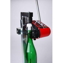 Propapparat til champagnepropper af plast