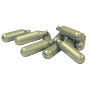 Kulsyrepatroner, 8 gr. 10 stk.