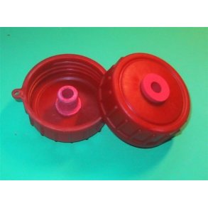 Skruelg til vinballon, med hul og tylle