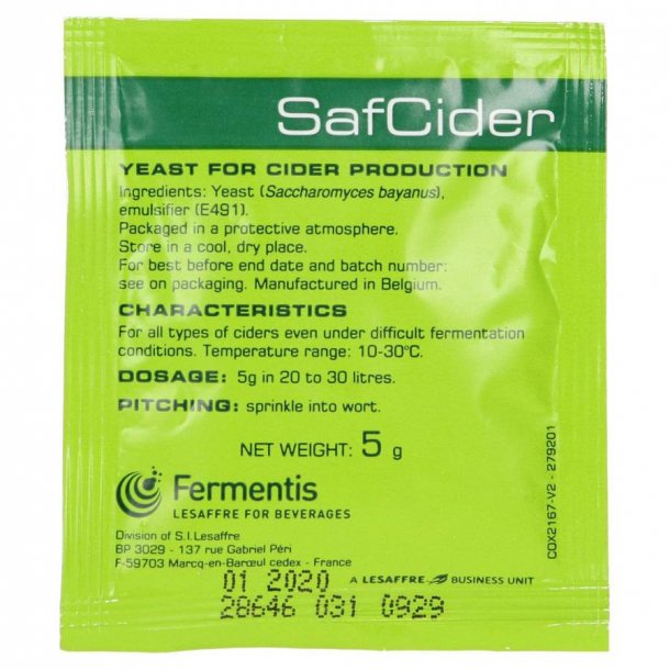 SafCider 5 g. cidergr